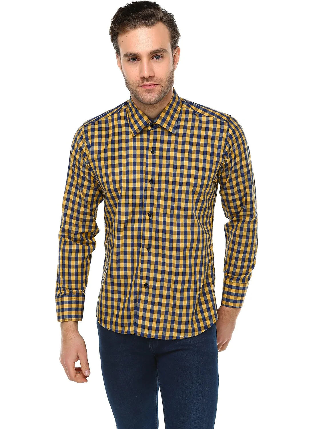 فاريتا Slim Fit Cut Patterned Shirt