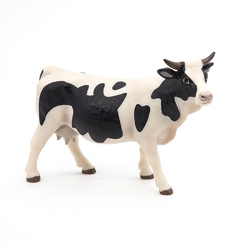 Papo -Hand-Painted - Figurine -Farmyard Friends -Black and White Cow -51148 - Collectible - for Children - Suitable for Boys and Girls - from 3 Years Old - Image 3