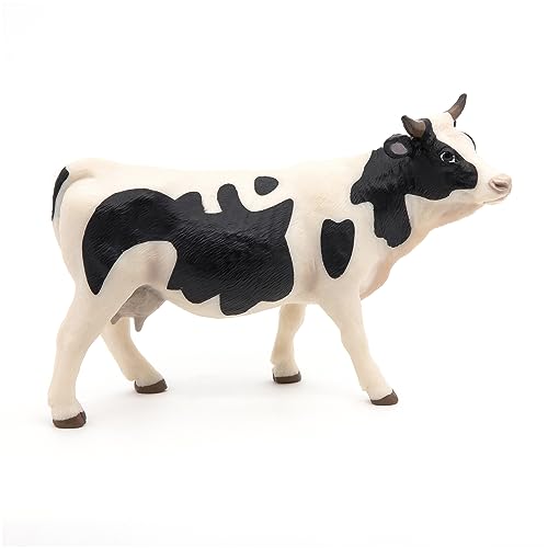 Papo -Hand-Painted - Figurine -Farmyard Friends -Black and White Cow -51148 - Collectible - for Children - Suitable for Boys and Girls - from 3 Years Old - Image 2