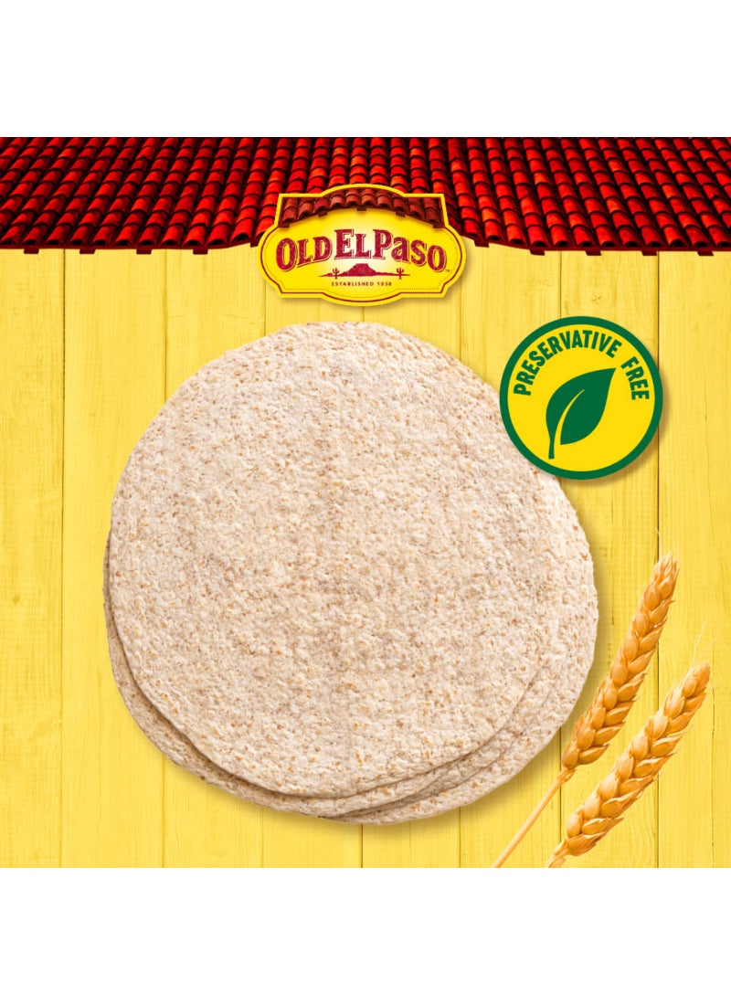 Old El Paso لفائف التورتيلا الناعمة من القمح الكامل العادي - Image 4