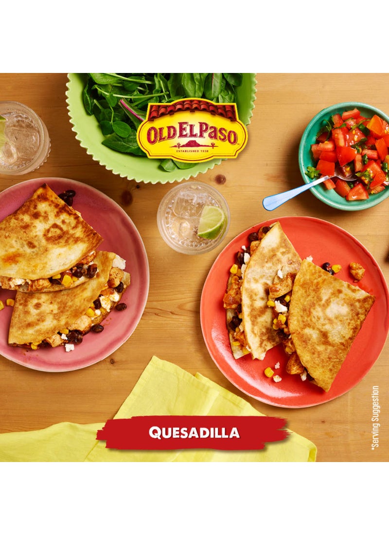Old El Paso لفائف التورتيلا الناعمة من القمح الكامل العادي - Image 5