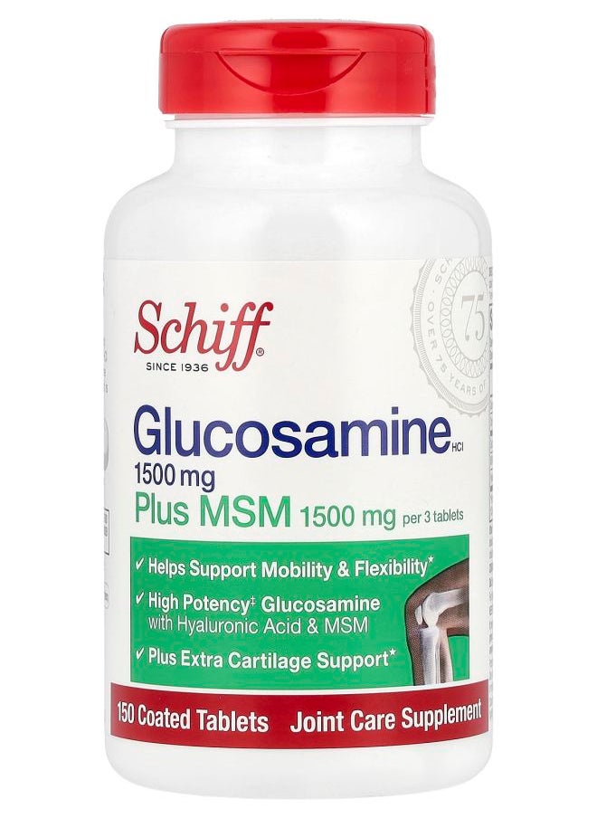 Glucosamine Plus MSM 150 Coated Tablets - pzsku/ZC00131A3E756DC168383Z/45/_/1729515428/17f52eb2-ed1b-44f9-9985-2cece5b15855