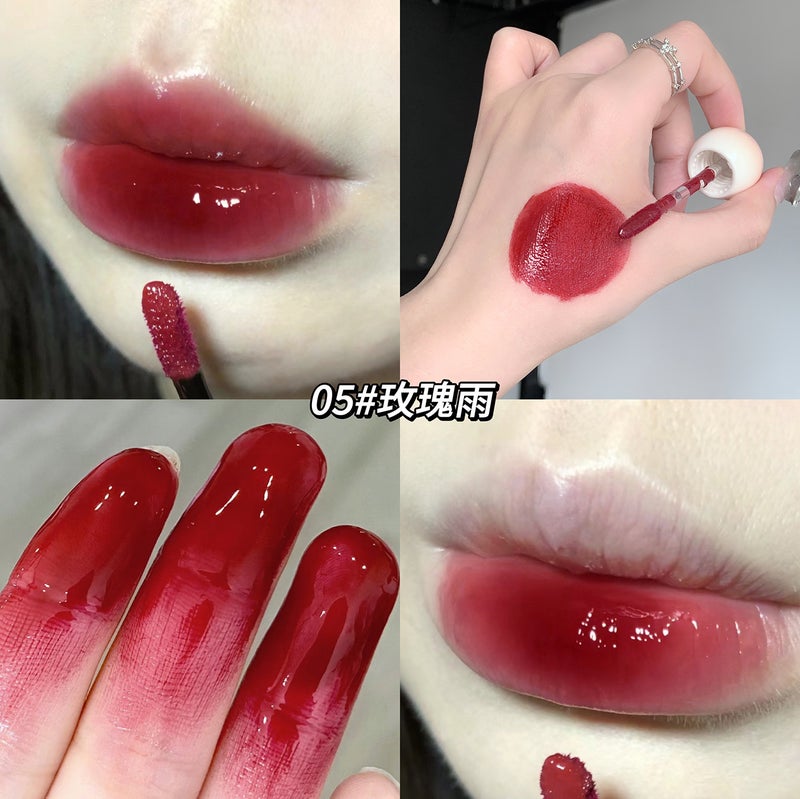 Shaqinuo Qin Guang Du Lens Surface Lip Glaze Water Light Du Du Du Glass Lip Moisturizing Students Lip Mud - Image 1