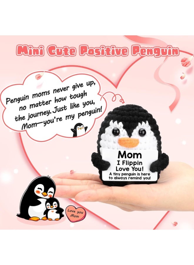 GROIC  Unique Handmade Gifts for Mom, Adorable Crochet Penguin for Mother's Day, Birthdays & Easter, Sentimental Present from Daughter/Son, Cute Decor for Step Moms & Mother-in-Law - Image 4