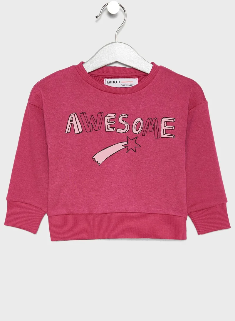 MINOTI Infant Awesome Sweatshirt