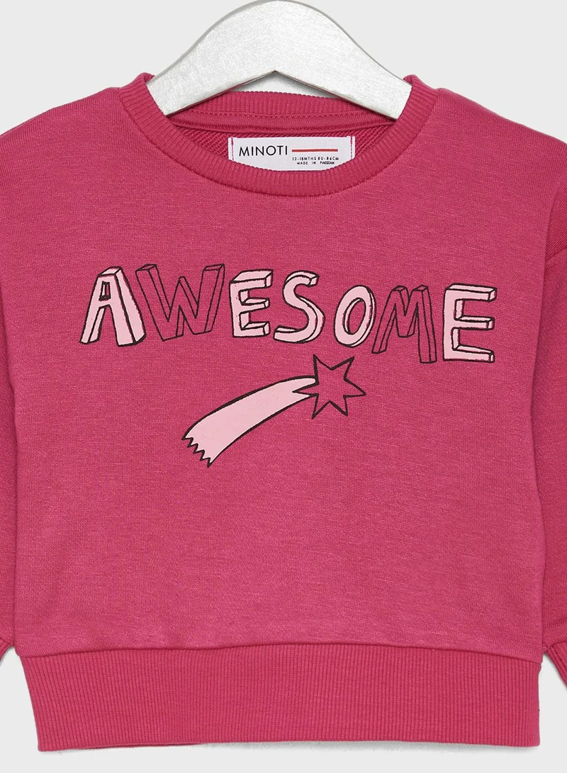 MINOTI Infant Awesome Sweatshirt