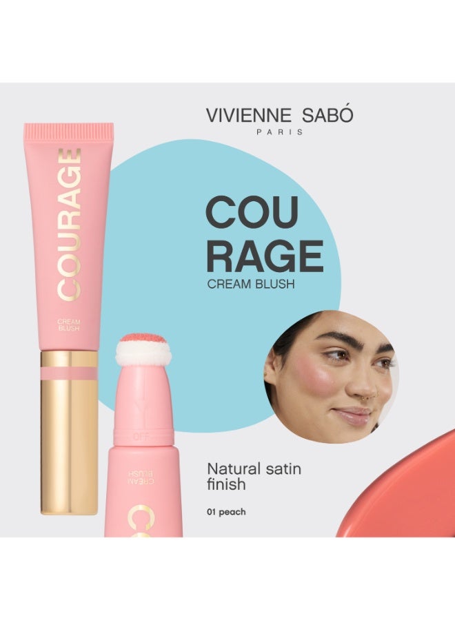 Vivienne Sabo فيفيان سابو بلش كريمي ظل بلش كوريج 01 - Image 1