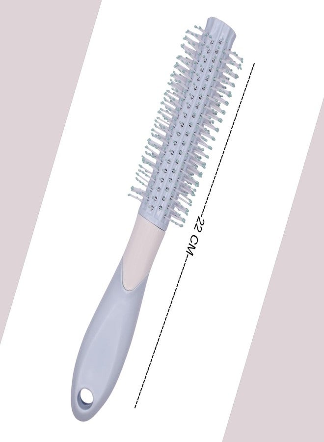 Fully Round Hair Brush For Blow Drying, Adding Curls, Volume And Waves In Hairs| Detangling Hair Brushes For Men And Women | Suitable All Hair Type - Image 2