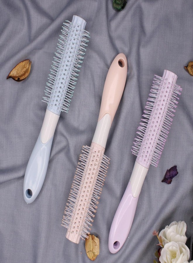 Fully Round Hair Brush For Blow Drying, Adding Curls, Volume And Waves In Hairs| Detangling Hair Brushes For Men And Women | Suitable All Hair Type - Image 5