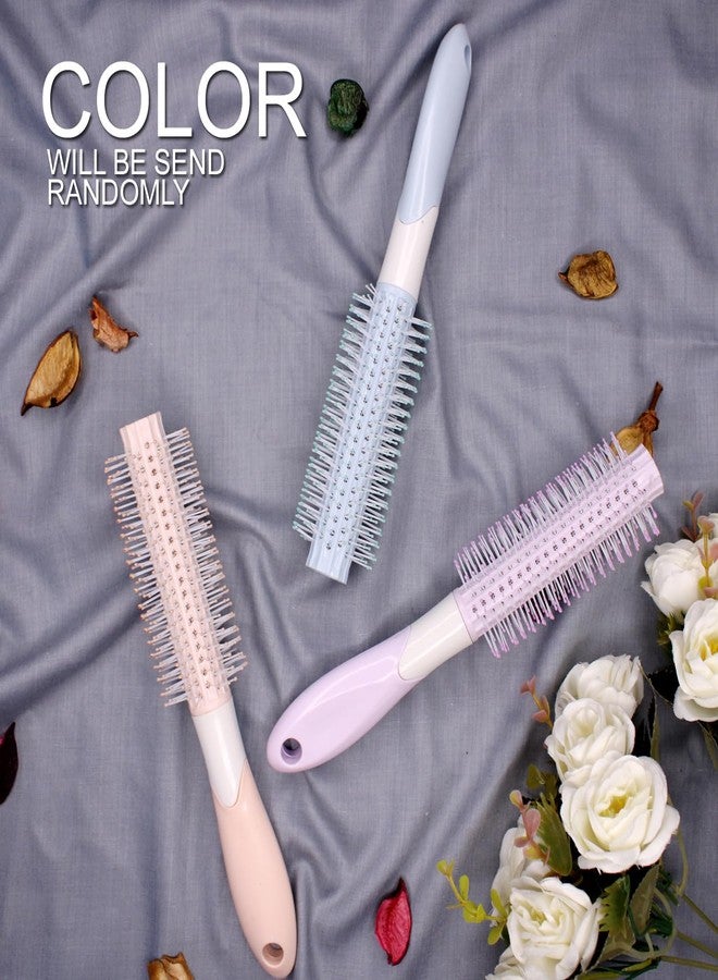 Fully Round Hair Brush For Blow Drying, Adding Curls, Volume And Waves In Hairs| Detangling Hair Brushes For Men And Women | Suitable All Hair Type - Image 3