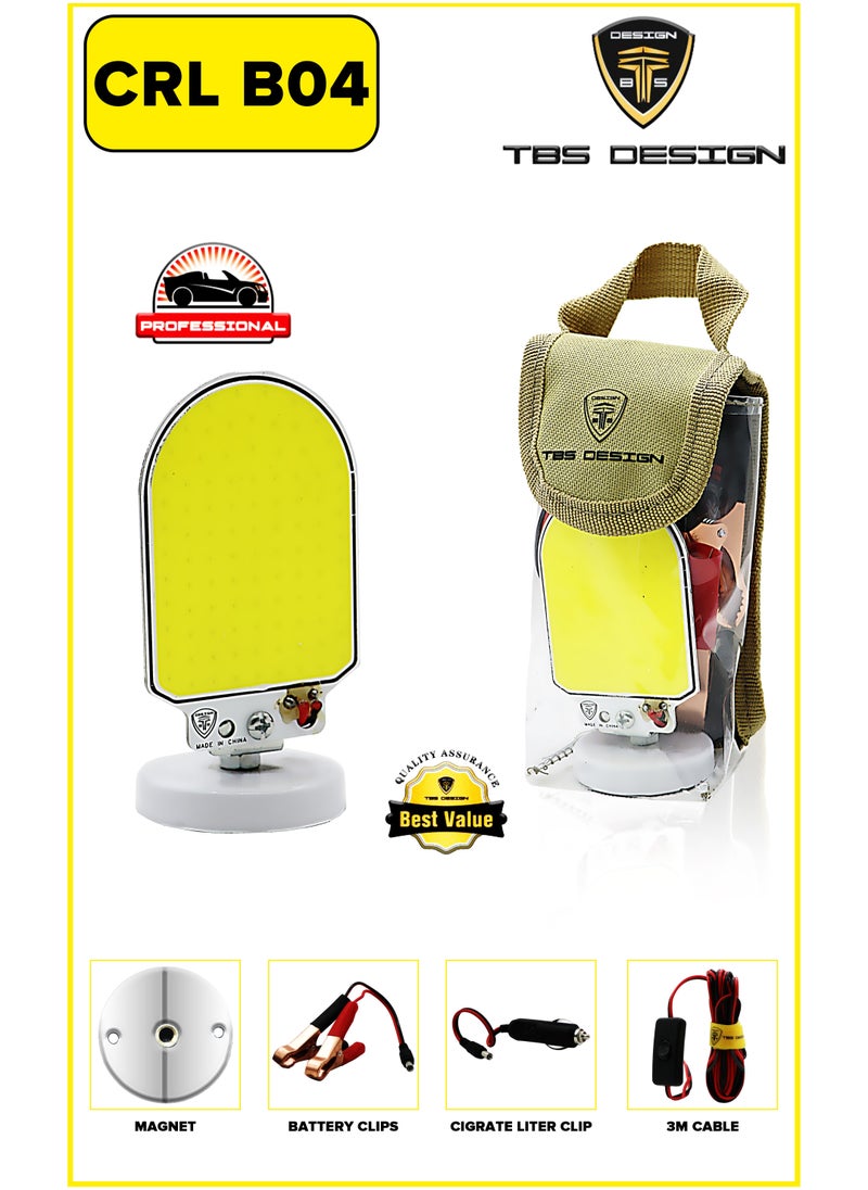 TBS DESIGN TBS  CRL-B04 360° Light Portable Work Light LED Camping Lantern Multicolor with Magnetic Base  - Image 3