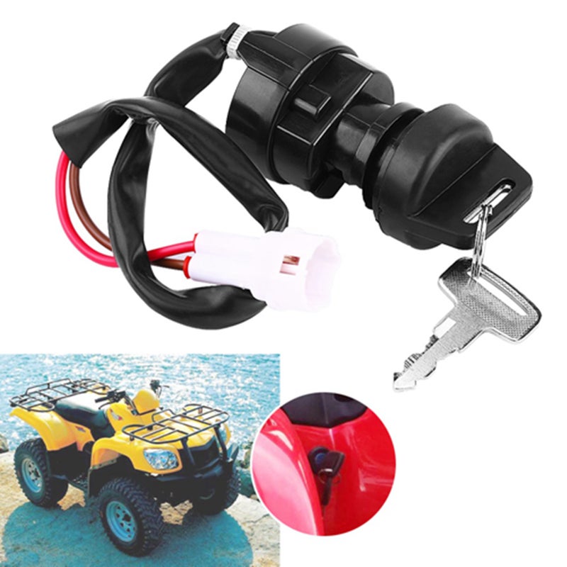 2 Pin Motorcycle ATV Ignition Key Switch For Yamaha YFM 350 Bruin 660R 700R Raptor 350X Warrior - Image 3