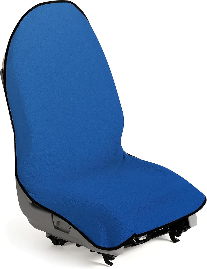 lebogner Waterproof Sweating Car Seat Cover for Post Gym Workout, Running, Swimming, Beach and Hiking, Universal Fit Anti-Slip Bucket Seat Protector for Cars, SUVs and Trucks, Machine Washable, Blue Most item matching trendy design - Image 1