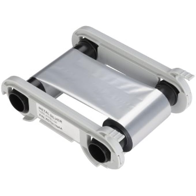 METALLIC SILVER MONOCHROME RIBBON 1,000 PRINTS/ROLL