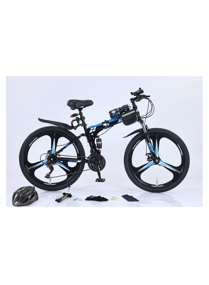 PROYARD Fixable Steel Bicycle Aluminum Hybrid Sports Bike - Image 2