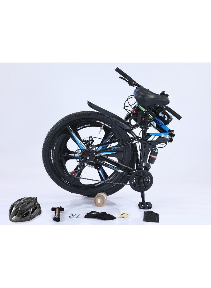 PROYARD Fixable Steel Bicycle Aluminum Hybrid Sports Bike - Image 3