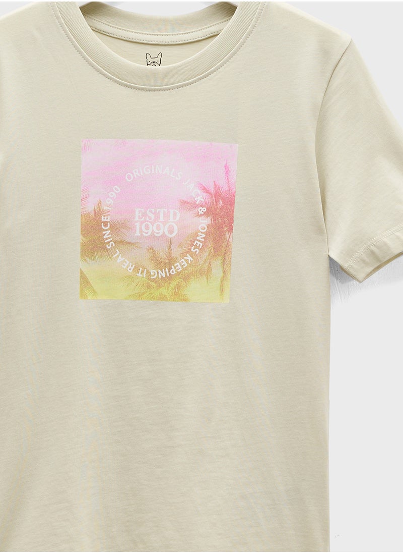 Jack & Jones Junior JORVARENNA PHOTO TEE SS CN FST JNR  - Image 3