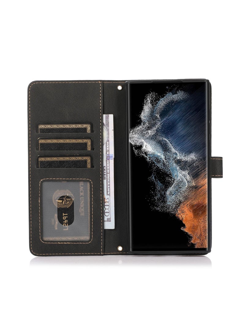 Suteni Flip Cover Protective Case for Samsung Mobile Phone - Image 3