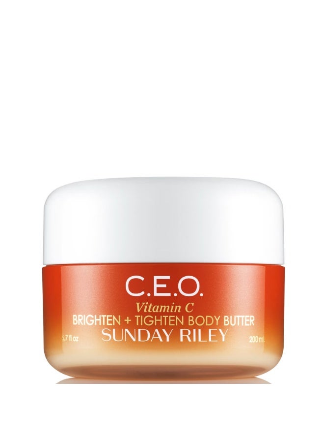 Sunday Riley C.E.O. Vitamin C Brighten + Tighten Body Butter 200ml - Image 1