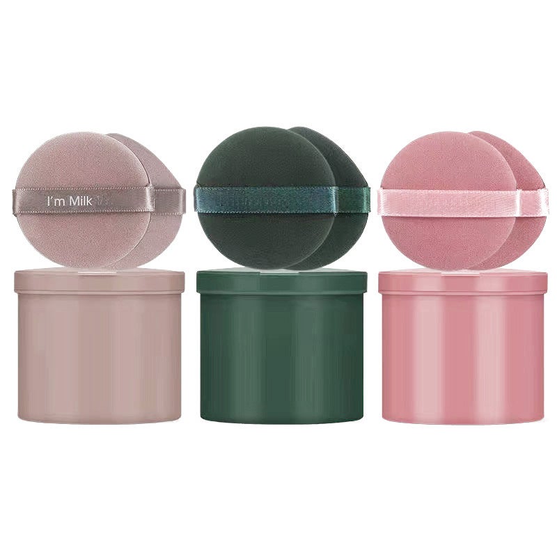 Generic Ultra-Soft Makeup Sponge Set for Wet/Dry Foundation Boxed 7 pieces (round) 
