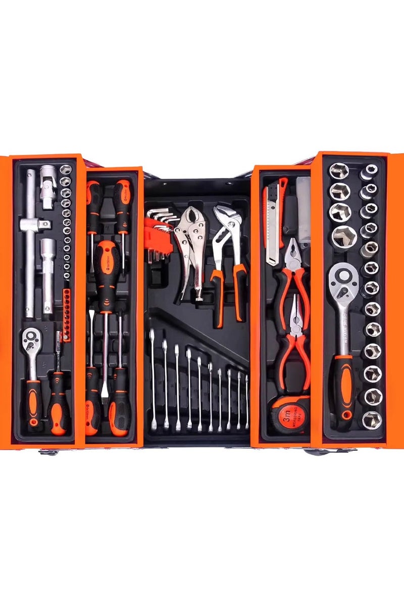 Professional 89 Piece Iron Toolbox - Image 1