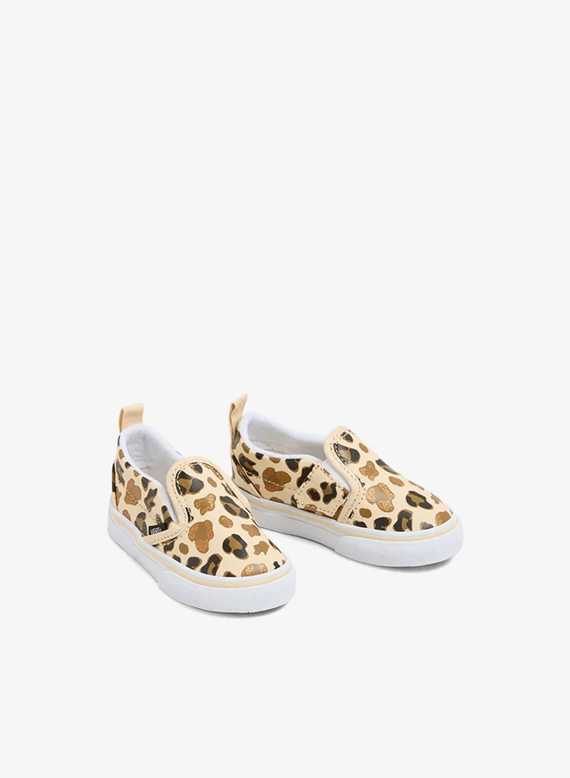 VANS Kids' Slip-On Velcro Unisex Shoes (Baby and Toddler)