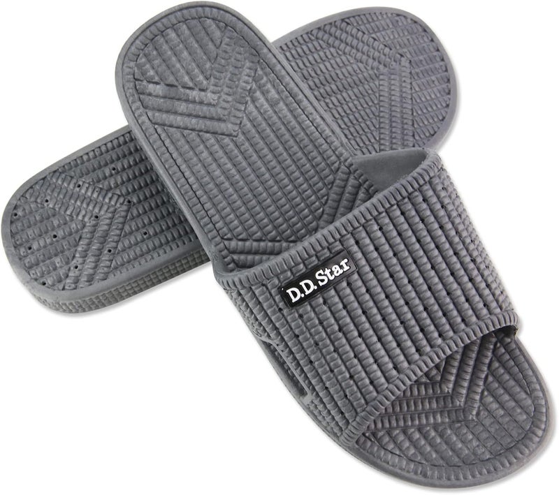 D.D.Star Big Size Bathroom Slippers For Men and Women Non-Slip Quick Drying Shower Shoes Comfortable And Soft Sole Slide On Sandal - Image 3