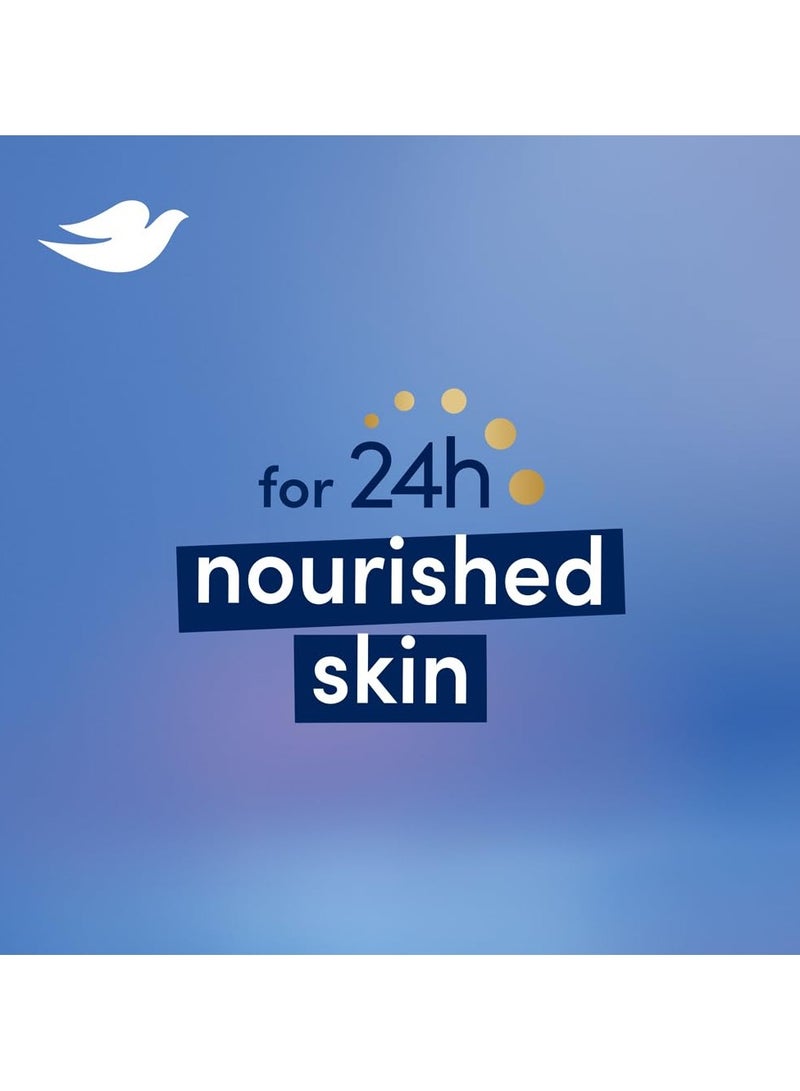 دوف صابون دوف للاستحمام مع 1/4 كريم مرطب لبشرة ناعمة، سلسة، ومتألقة، 125 جرام ، عبوة من 8 قطع. - Image 5