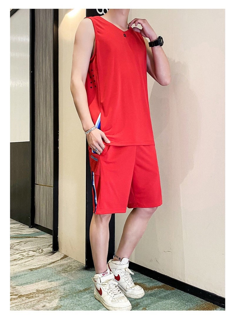 KUYING Quick Drying Breathable Mesh Casual Set  - Image 4