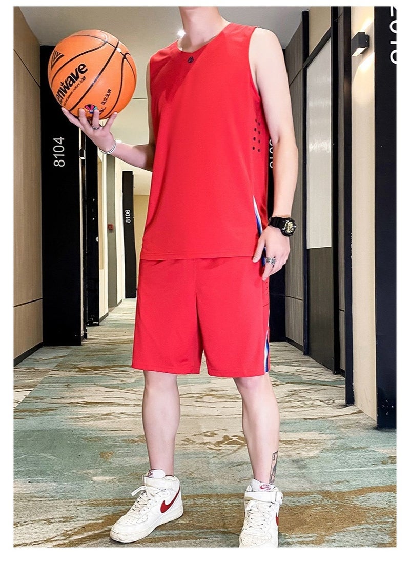 KUYING Quick Drying Breathable Mesh Casual Set  - Image 3