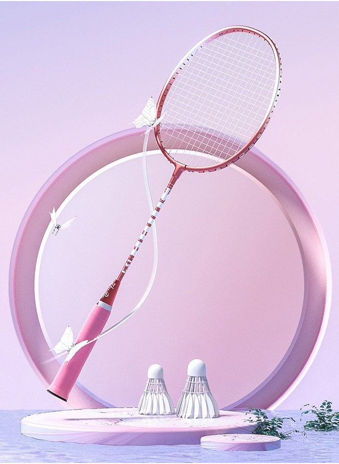 DUNISO - Badminton Set 2 Player Badminton Rackets Lightweight Badminton Racquet with 3 Shuttlecocks and 1 Carrying Bag, Badminton Backyard Games for Outdoor, Garden, Beach, Family Fun Game - Image 1