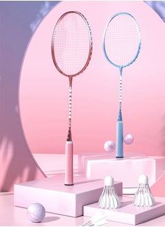 DUNISO Badminton Set 2 Player Badminton Rackets Lightweight Badminton Racquet with 3 Shuttlecocks and 1 Carrying Bag, Badminton Backyard Games for Outdoor, Garden, Beach, Family Fun Game  - Image 5