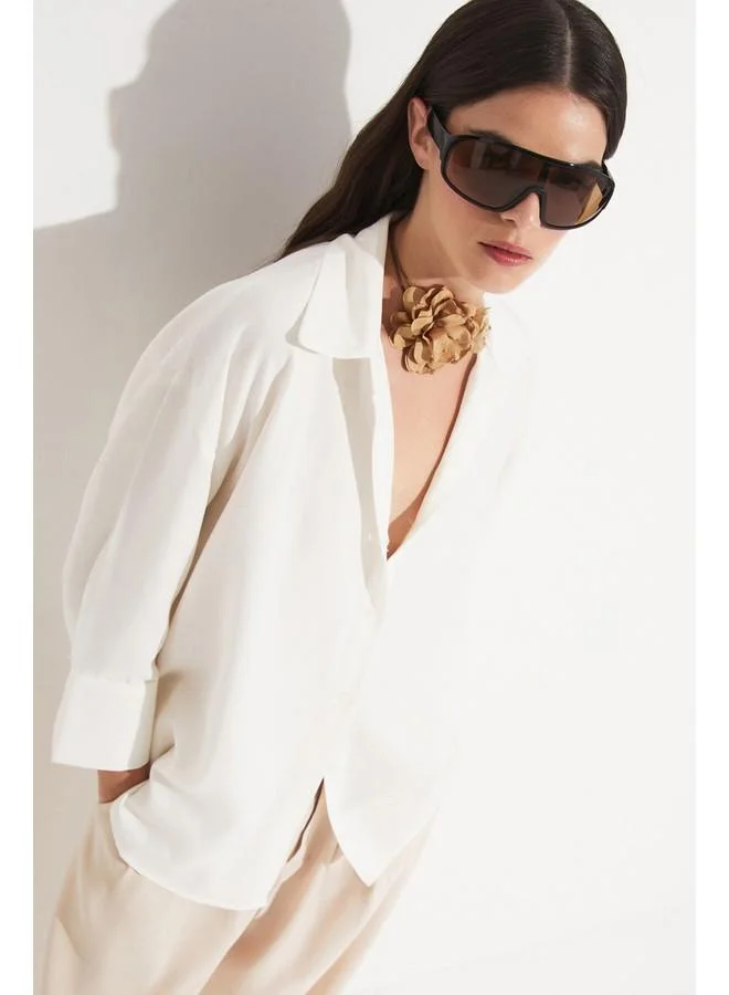 جون June Women's 100% Cotton Shirt