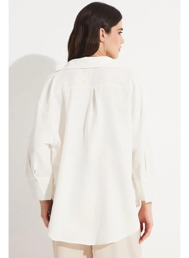 جون June Women's 100% Cotton Shirt