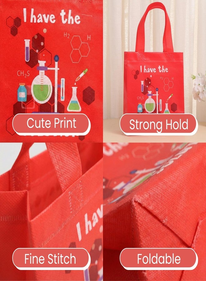 FINEMOE Pack of 12 Small Return Gift Bags for Kids, Science Theme, Nylon Return Gift Bag for Birthday, Kanya Pujan, Christmas & Party Favors, Multicolor Gift Cover Small Handbag, Age 2-12 (Science Kit) - Image 4
