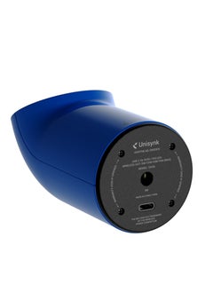 Unisynk UNISYNK MAGNETIC WIRELESS DESK CHARGER QI2? 15W Fast Charging, Rotatable Display, Qi2 & MagSafe Compatible, Includes EU/UK/US Adapters & 2m USB-C Cable- Blue  - Image 4