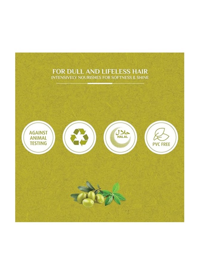 Dabur - Vatika Naturals Nourish & Protect Shampoo | Olive & Henna Conditioning Cream | Softens & Vitalizes | For Normal Hair 180ml - Image 1