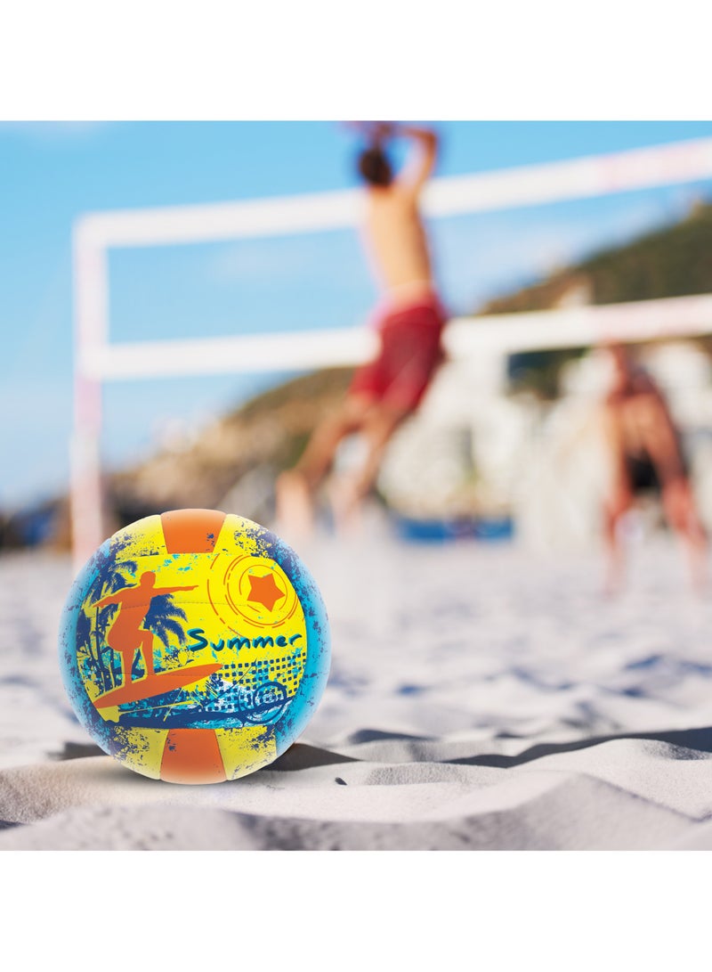 Mondo PVC Beach Volleyball Summer | Beach Ball | Inflatable Ball | Beach and Water Toys | Summer Toys | Perfect gift for Kids and Toddlers - Image 2