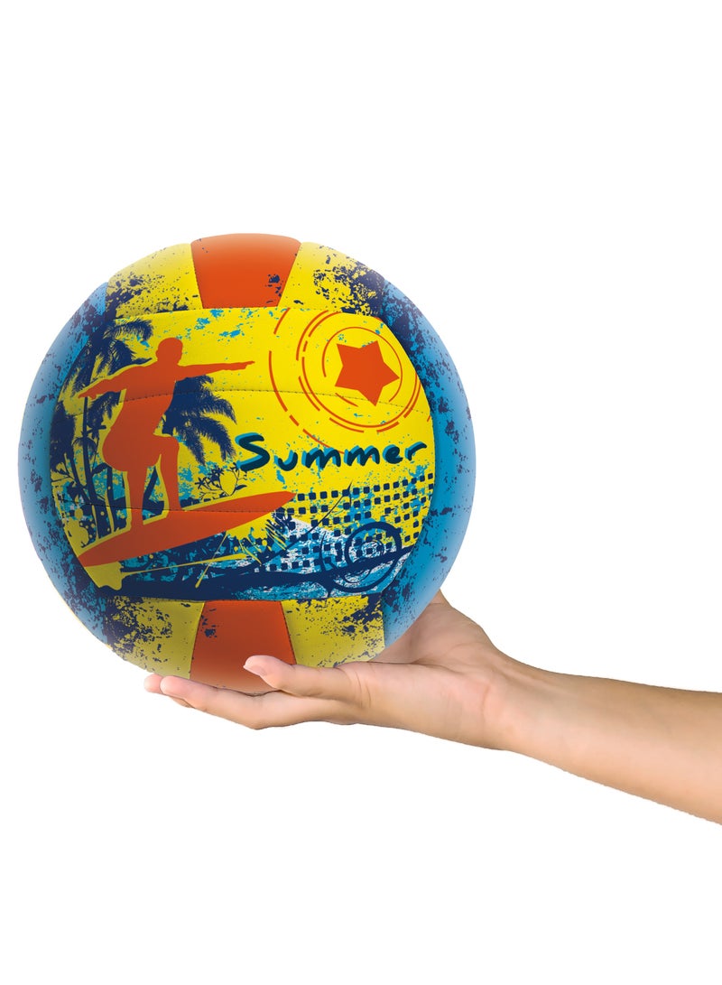 Mondo PVC Beach Volleyball Summer | Beach Ball | Inflatable Ball | Beach and Water Toys | Summer Toys | Perfect gift for Kids and Toddlers - Image 1