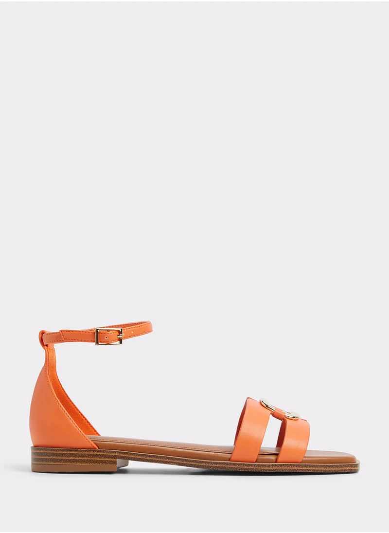 الدو Ankle Strap Low Heel Sandals