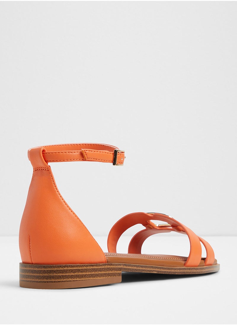 ALDO Ankle Strap Low Heel Sandals  - Image 4