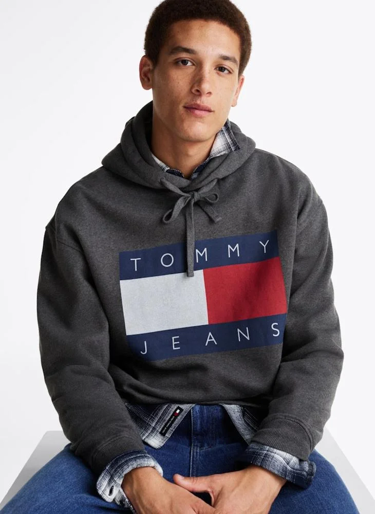 TOMMY JEANS Graphic Regular Fit Hoodie