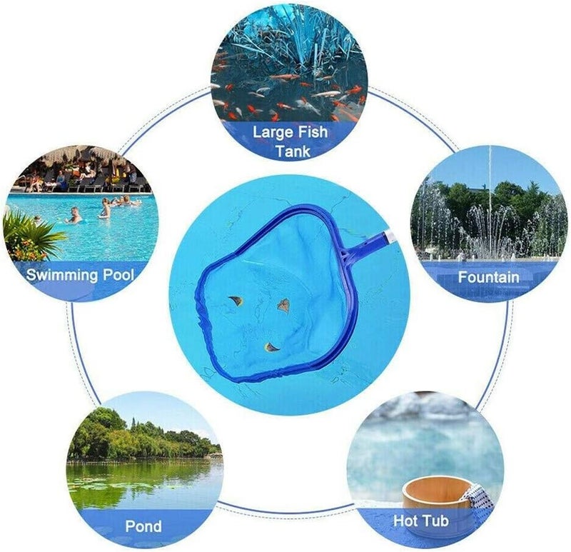 كلاراكو شبكة تنظيف حوض السباحة من كلاركو، شبكة تلسكوبية من أوراق الشجر، شبكة دقيقة لتنظيف حوض السباحة وحوض الاستحمام الساخن والمنتجع الصحي، شبكة تنظيف حوض السباحة، شبكة استبدال لشبكة تنظيف حوض السباحة - Image 5