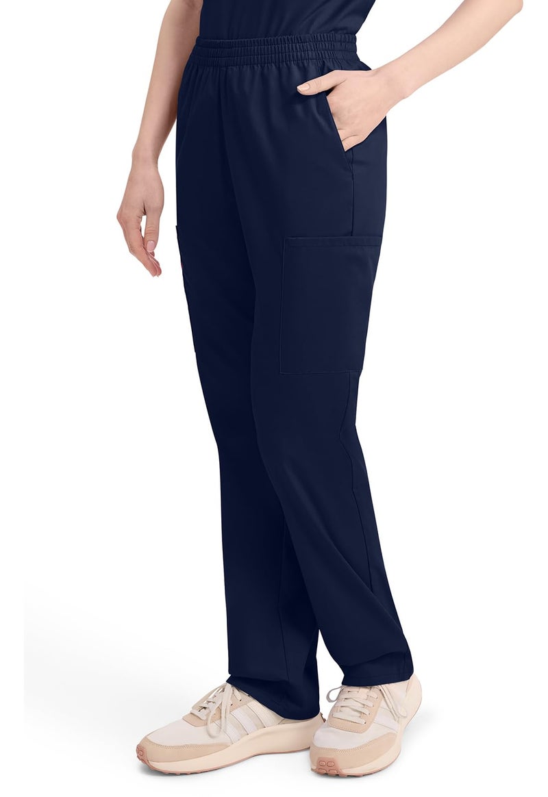 Dickies Women's Tall EDS Signature Missy Fit Pull-On Cargo Pant, Navy, Large/Tall - Image 3