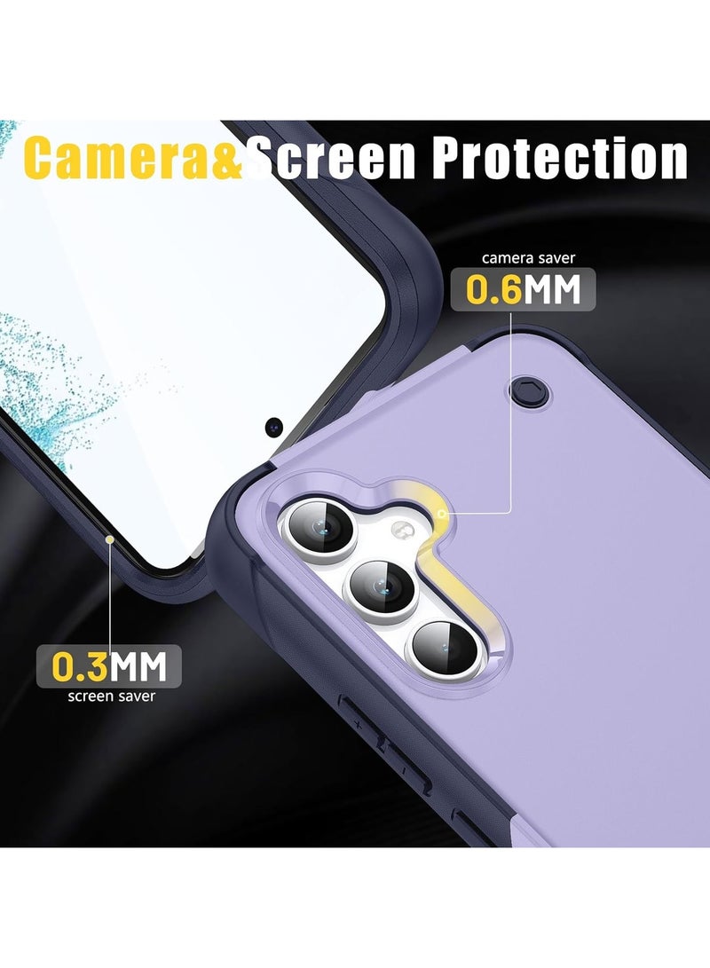 AROAQ Phone Case Military Protective Case Compatible with Samsung Galaxy S24 PLUS Case with Kickstand, Rugged Full-Body Protection Case Military Grade Shockproof Case Phone Cover - Image 3