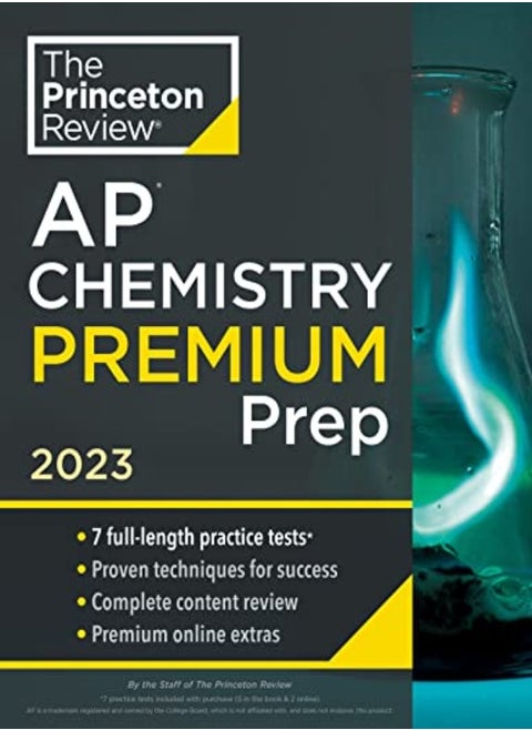 Princeton Review Ap Chemistry Premium Prep 2023 7 Practice Tests + Complete Content Review + Strat by Princeton Review Paperback