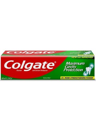 Fluoride And Calcium Toothpaste Maximum Cavity Protection Extra Mint - view 2