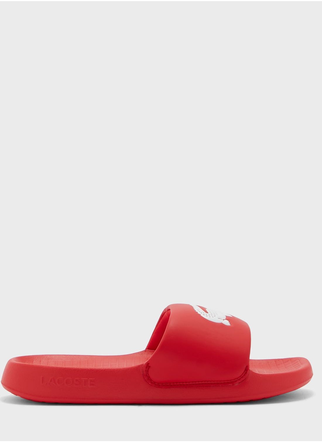 Lacoste deals red slides