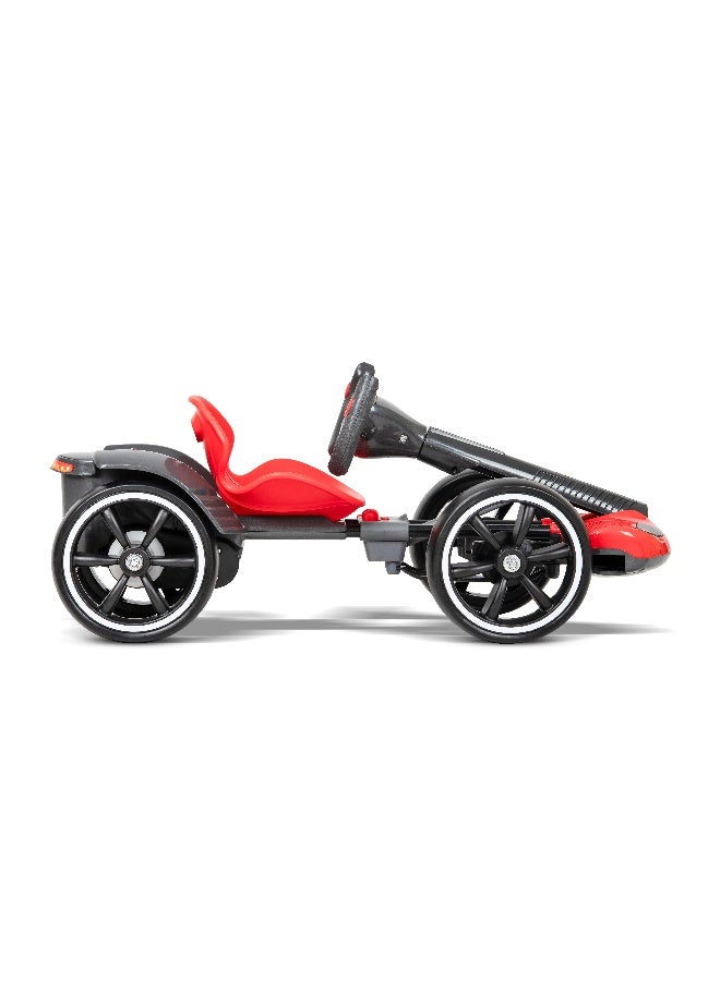 ZIGGY Mini E-Kart for Kids Ages 4+ | 6V Electric Ride-On with Easy Fold, Front Light, Music & Horn, Foam Wheels, 5 km/h Speed (ZG-KT-001) - Image 3