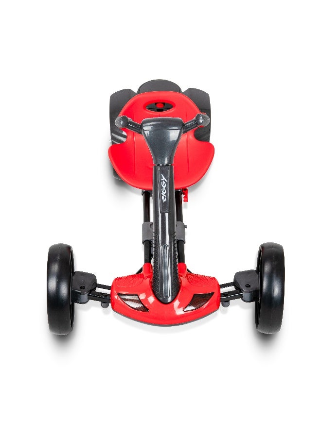 ZIGGY Mini E-Kart for Kids Ages 4+ | 6V Electric Ride-On with Easy Fold, Front Light, Music & Horn, Foam Wheels, 5 km/h Speed (ZG-KT-001) - Image 2